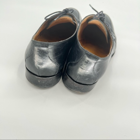 Mercanti Florentini black leather shoes size 9.5 - Picture 7 of 13